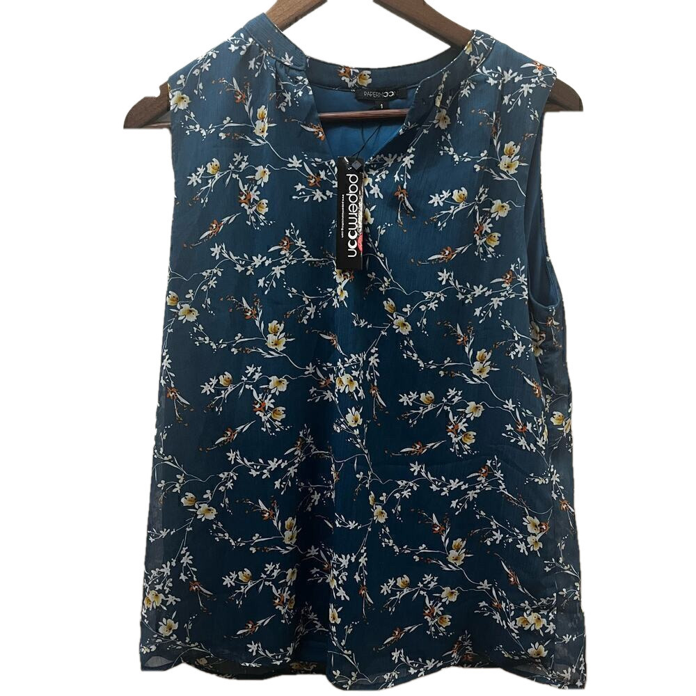 Papermoon Women’s Floral Blouse Size Small NWT​